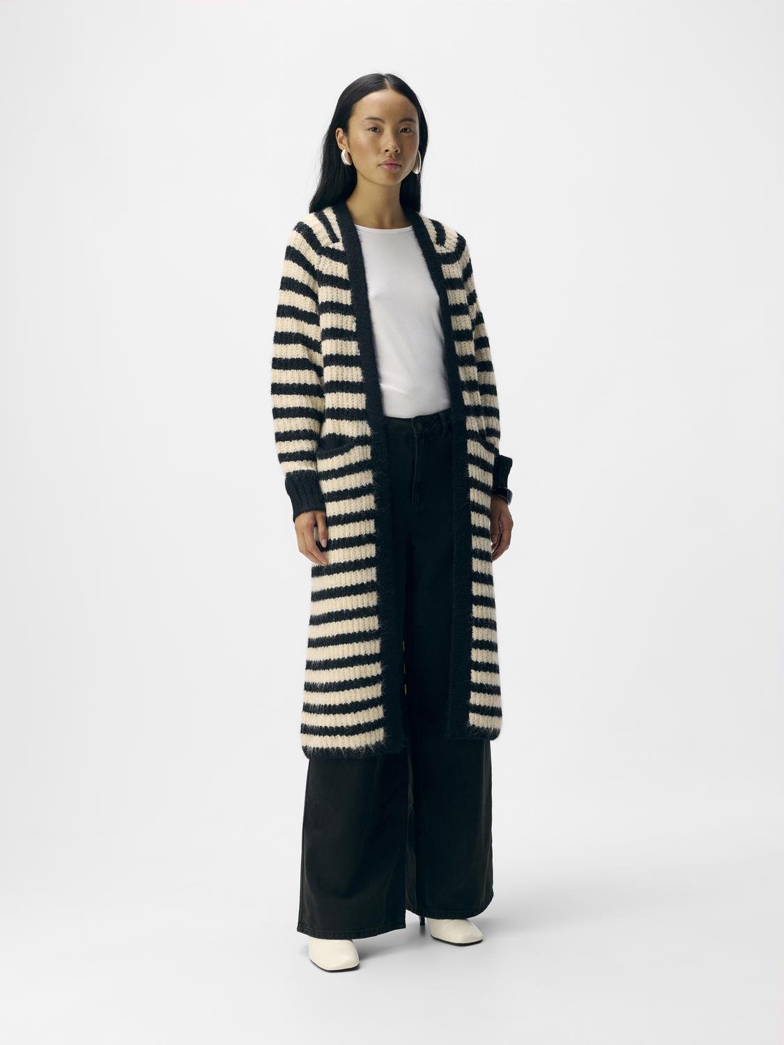 OBJMILU Knit Cardigan - Black - VERO MODA & VILA Bergvik